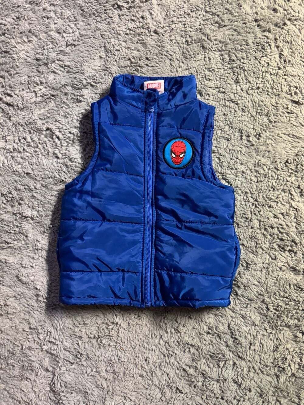 Marvel Spider-Man Puffer Vest Boys Size 4T
